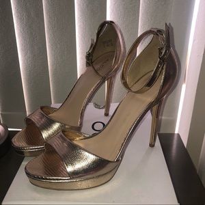 Aldo Misllan Gold Heels